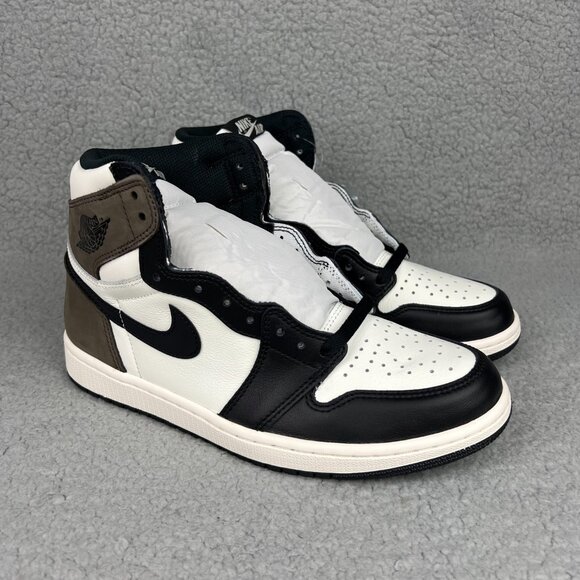 Jordan High Men Shoe Brown Black White Dark Mocha Nike Air